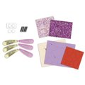 Sada na výrobu šperkov Sponky do vlasov Rozkvitnutá záhrada Glitter Hair Clips Flower Garden Atelier Janod na výrobu 6 kusov šperkov od 5 rokov J09179