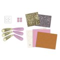 Sada na výrobu šperkov Sponky do vlasov Lesné zvieratká Glitter Hair Clips Pretty Forest Atelier Janod na výrobu 6 kusov šperkov od 5 rokov J09180