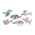 Sada na výrobu šperkov Sponky do vlasov Mláďatká Glitter Hair Clips Little Pets Atelier Janod na výrobu 6 kusov šperkov od 5 rokov J09181