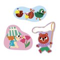 Veľké samolepky Jar Spring Big Stickers Janod 50 kusov od 18 mes J09187