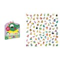 Samolepky Dinosaurus Stickers Janod 100 kusov J09189