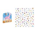 Samolepky Jednorožce Unicorns Stickers Janod 100 kusov J09190