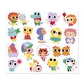 Samolepky Mláďatká Baby Animals Stickers Janod 100 kusov od 18 mes J09193