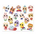 Samolepky Mláďatká Baby Animals Stickers Janod 100 kusov od 18 mes J09193
