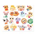 Samolepky Mláďatká Baby Animals Stickers Janod 100 kusov od 18 mes J09193