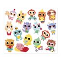 Samolepky Mláďatká Baby Animals Stickers Janod 100 kusov od 18 mes J09193
