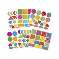 Samolepky Geometrické tvary Geometric Shapes Stickers Janod 150 kusov od 18 mes J09194