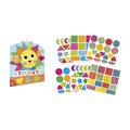 Samolepky Geometrické tvary Geometric Shapes Stickers Janod 150 kusov od 18 mes J09194