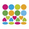 Samolepky Geometrické tvary Geometric Shapes Stickers Janod 150 kusov od 18 mes J09194