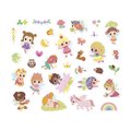 Samolepky Víly Fairies Stickers Janod 200 kusov J09195