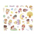 Samolepky Víly Fairies Stickers Janod 200 kusov J09195