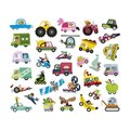 Samolepky Dopravné prostiedky Vehicles Stickers Janod 200 kusov J09196