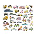 Samolepky Dopravné prostiedky Vehicles Stickers Janod 200 kusov J09196