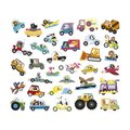 Samolepky Dopravné prostiedky Vehicles Stickers Janod 200 kusov J09196
