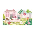 Kniha samolepiek Dom The House Stickers Book Janod 7 predlôh od 18 mes J09197