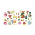 Kniha samolepiek Dom The House Stickers Book Janod 7 predlôh od 18 mes J09197