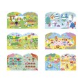 Kniha samolepiek Vidiek The Countryside Stickers Book Janod 7 predlôh od 18 mes J09198