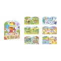Kniha samolepiek Vidiek The Countryside Stickers Book Janod 7 predlôh od 18 mes J09198