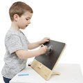Drevená tabuľa na stôl so stojanom Timeless Chalkboard Janod 4 doplnky J09636
