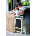 Drevená učiaca veža 3v1 Learning Table Janod so schodíkmi a tabuľou od 18 mes J09640
