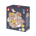 Drevené magnetky Jednorožce a Draky Unicorn & Dragon Magnets Janod 24 kusov od 24 mes J09645