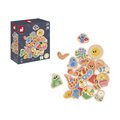 Drevené magnetky Záhrada Garden Magnets Janod 24 kusov od 24 mes J09646