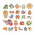Drevené magnetky Záhrada Garden Magnets Janod 24 kusov od 24 mes J09646
