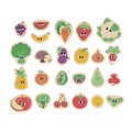 Drevené magnetky Ovocie a zelenina Fruit & Vegetable Magnets Janod 24 kusov od 24 mes J09648
