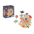Drevené magnetky Morský svet Sea Life Magnets Janod 24 kusov od 24 mes J09649