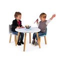 Drevený stolík so stoličkami Table and Chairs Polar Janod s pohárikom na farbičky J09650
