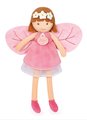 Bábika víla Diane Forest Fairies Jolijou 25 cm v ružových šatách s ružovými krídlami z jemného textilu od 5 rokov