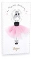 Bábika Anais My Little Ballerina Jolijou 35 cm v bielych šatách z jemného textilu od 4 rokov