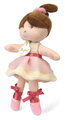 Bábika baletka My Ballerina Doll White Jolijou 20 cm s ružovou sukničkou z jemného textilu od 12 mes JJ6059