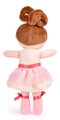Bábika baletka My Ballerina Doll White Jolijou 20 cm s ružovou sukničkou z jemného textilu od 12 mes JJ6059