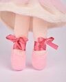Bábika baletka My Ballerina Doll White Jolijou 20 cm s ružovou sukničkou z jemného textilu od 12 mes JJ6059