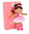Bábika baletka My Ballerina Doll Pink Jolijou 20 cm s ružovou sukničkou z jemného textilu od 12 mes JJ6060