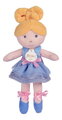 Bábika baletka My Ballerina Doll Blue Jolijou 25 cm s modrou sukničkou z jemného textilu od 12 mes