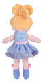 Bábika baletka My Ballerina Doll Blue Jolijou 20 cm s modrou sukničkou z jemného textilu od 12 mes JJ6061