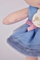 Bábika baletka My Ballerina Doll Blue Jolijou 20 cm s modrou sukničkou z jemného textilu od 12 mes JJ6061