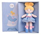 Bábika baletka My Ballerina Doll Blue Jolijou 20 cm s modrou sukničkou z jemného textilu od 12 mes JJ6061