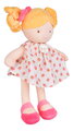 Bábika Strawberry Pretty Jolijou 28 cm s blond vláskami vo vzorovaných šatách od 0 mes JJ6064