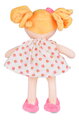 Bábika Strawberry Pretty Jolijou 28 cm s blond vláskami vo vzorovaných šatách od 0 mes JJ6064