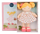 Bábika Strawberry Pretty Jolijou 28 cm s blond vláskami vo vzorovaných šatách od 0 mes JJ6064