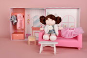Bábika na prezliekanie Emilie My First Wardrobe Jolijou s náhradným oblečením JJ6067