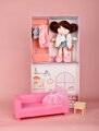 Bábika na prezliekanie Emilie My First Wardrobe Jolijou s náhradným oblečením JJ6067