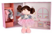 Bábika na prezliekanie Emilie My First Wardrobe Jolijou s náhradným oblečením JJ6067