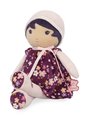 Bábika pre bábätká Violette Doll Tendresse Kaloo 32 cm vo fialových šatách z jemného textilu od 0 mes