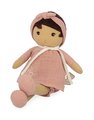 Bábika pre bábätká Amandine Doll Tendresse Kaloo 25 cm v ružových šatách z jemného textilu od 0 mes