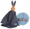 Plyšový zajačik na maznanie Blue Denim Doudou Kaloo 18 cm v darčekovej krabičke