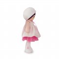 Bábika pre bábätká Perle K Tendresse Kaloo 32 cm v bielych šatách z jemného textilu v darčekovom balení od 0 mes